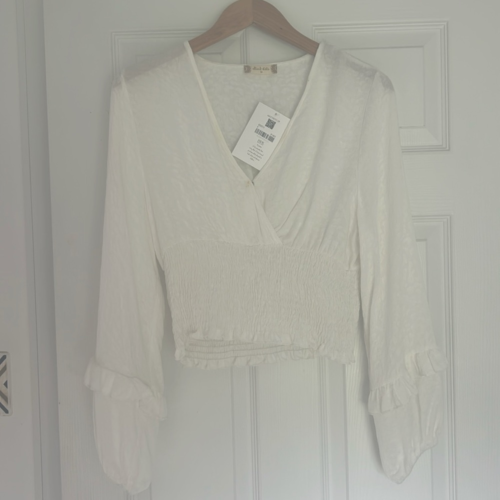 Altr’d State Crop top (off white)